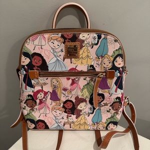 Dooney And Burke Princess backpack! Used once, like brand new!